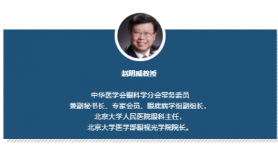 北京大学人民医院眼科主任赵明威教授：儿童近视防治核心是“不进展”
