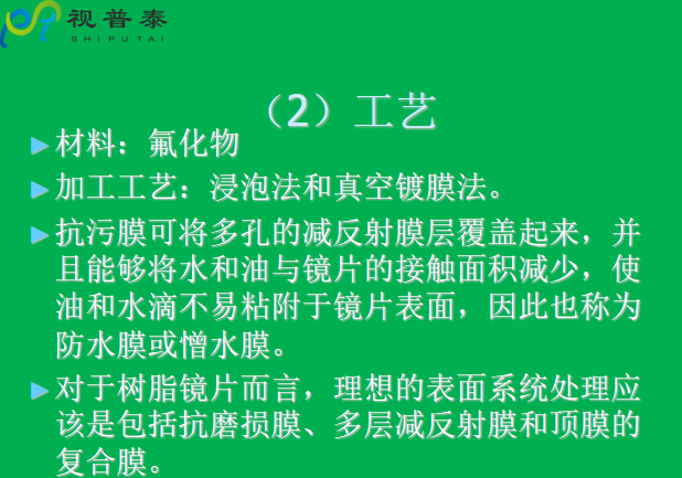 眼镜片的结构基础与材料